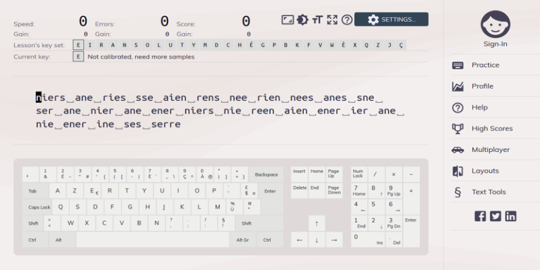 Keybf Keybr – Gardes.One