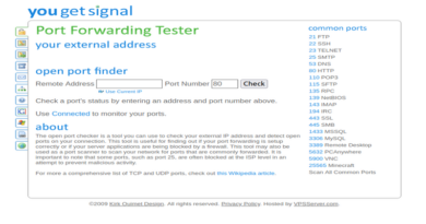 Port Forwarding Tester